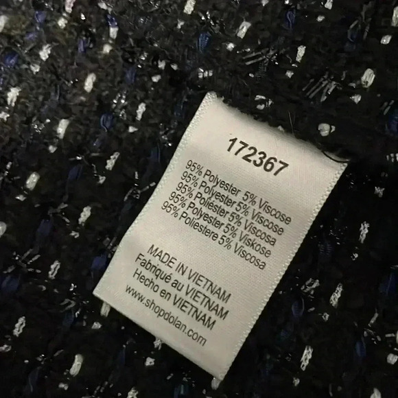 Dolan woven peplum blazer large - Picture 4 of 6